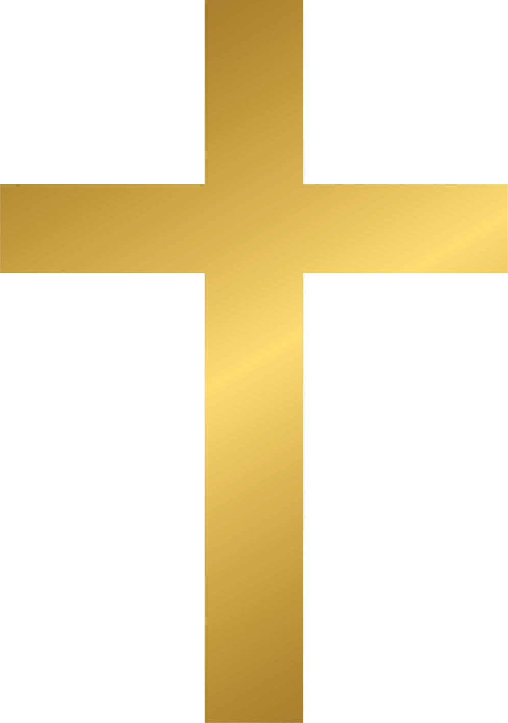 Golden Christianity Symbol